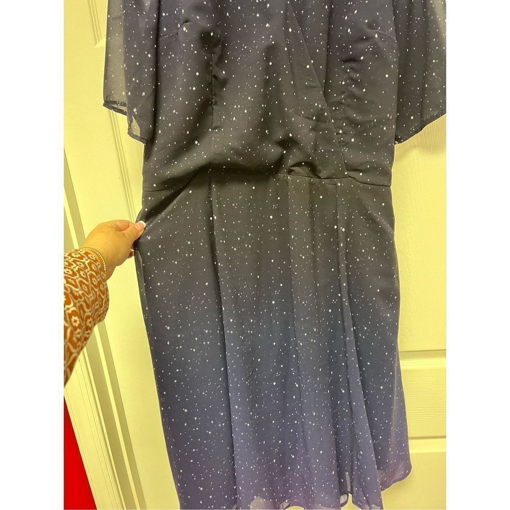 Eshakti Custom Starry Night Flutter Sleeve Tie Be… - image 5